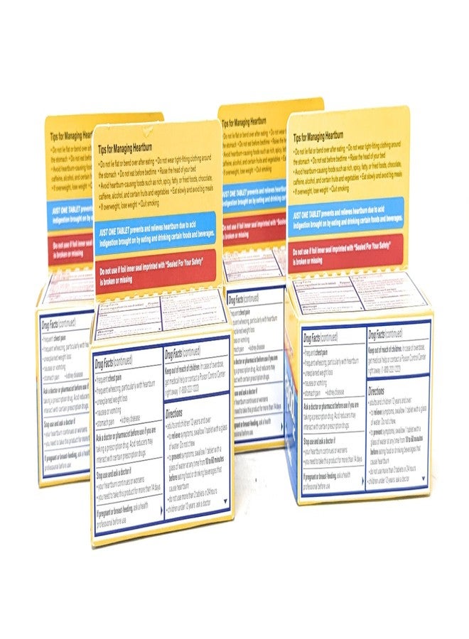 بيبسيد أقراص بيبسيد إيه سي فائقة القوة - 50 قرصًا، عبوة من 4 أقراص - Image 4